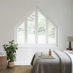 Shaped Window Shutter by Bluemanor Windows in Essex