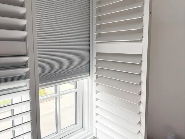 Plantation Shutter Blackout Window Blinds