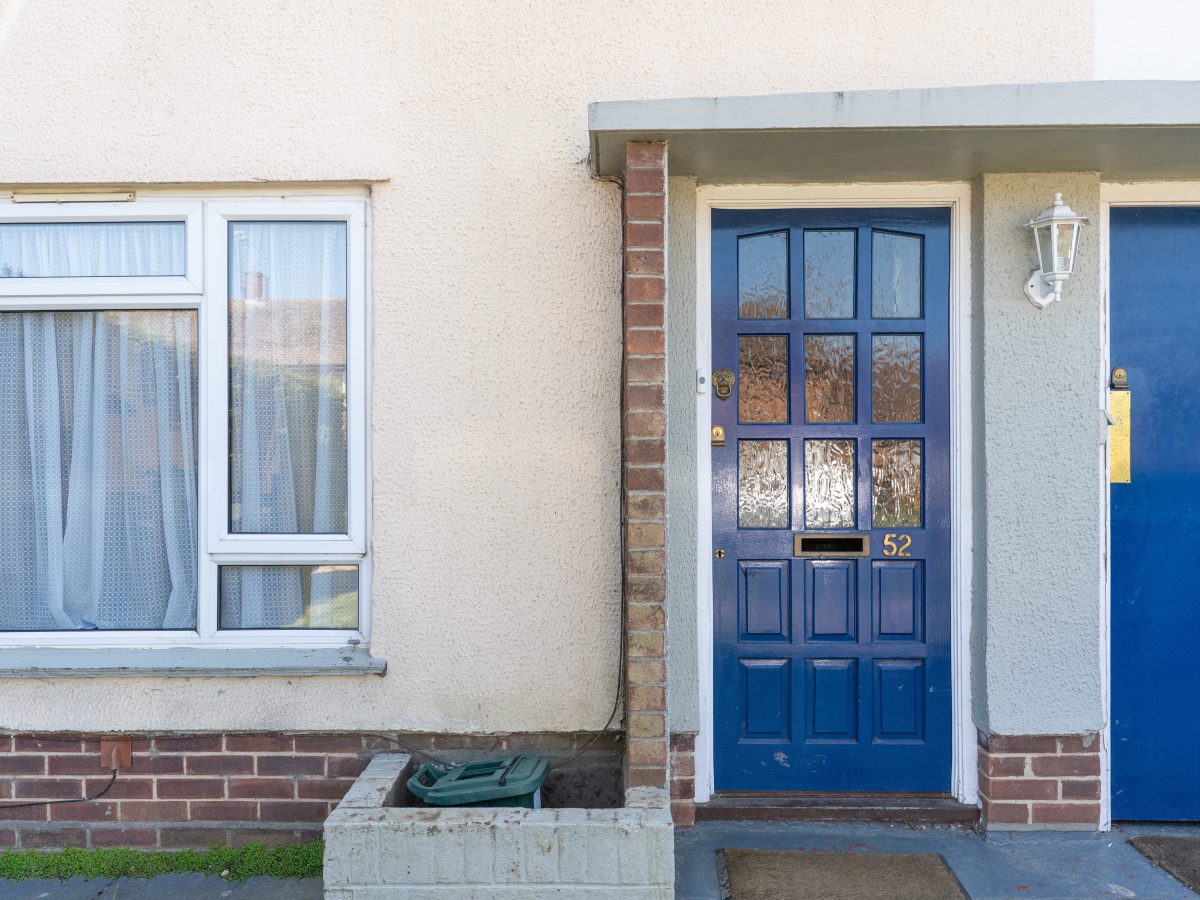 old upvc door replacement